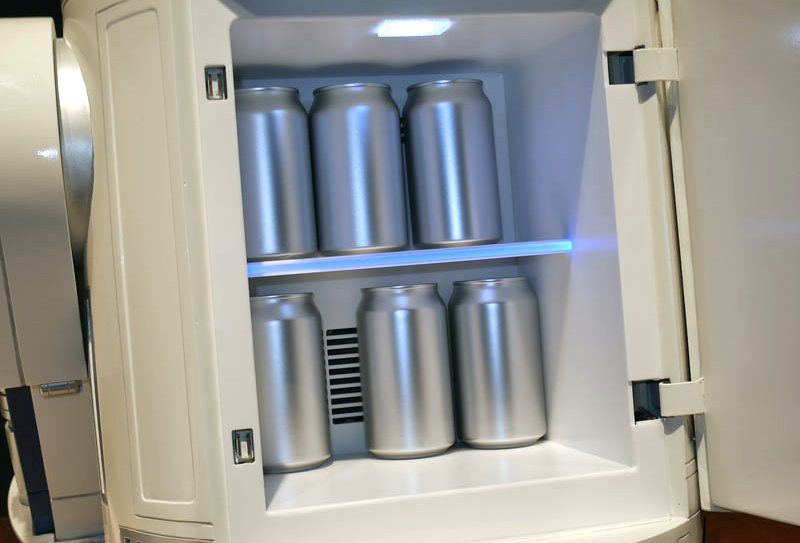 A Life-Size R2-D2 Mini Fridge That Can Actually Deliver Your Drinks