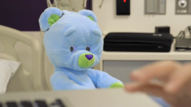 A Therapeutic Robot Teddy Bear Will Play With Kids In The Hospital