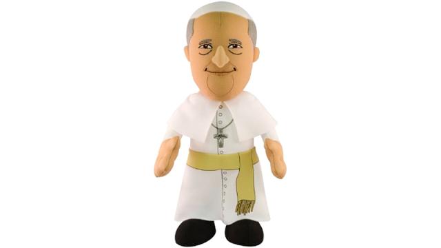 Your Confessions Are Completely Safe With This Plush Pope