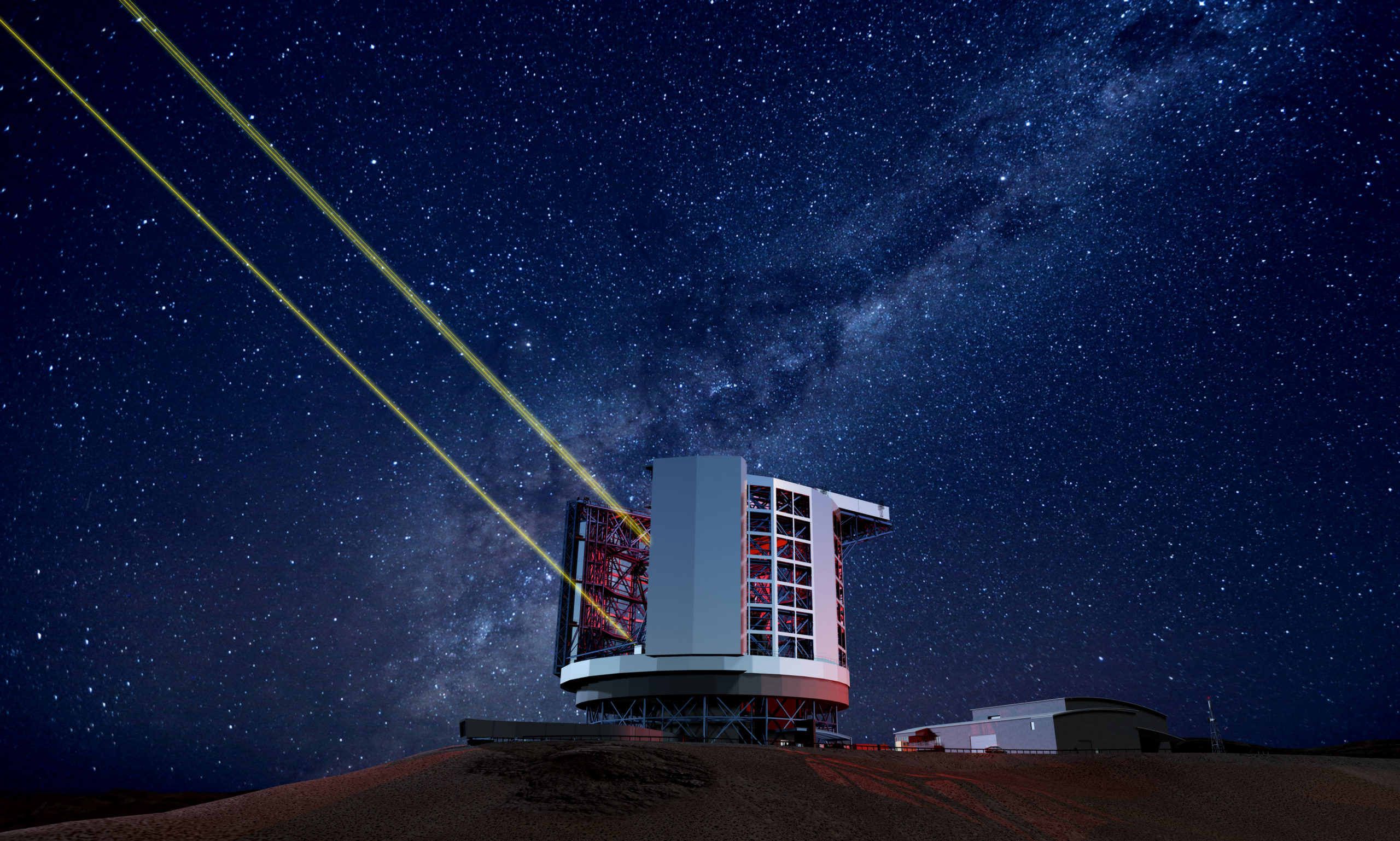 World’s Largest Telescope Begins Construction 