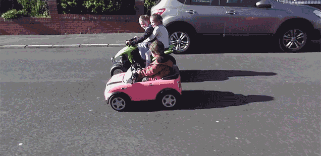 Awesome Dad Upgrades Power Wheels With High-Speed Brushless Motors