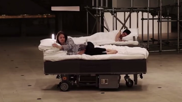 Roving Robotic Beds Are The Best Way To Commute While You Sleep