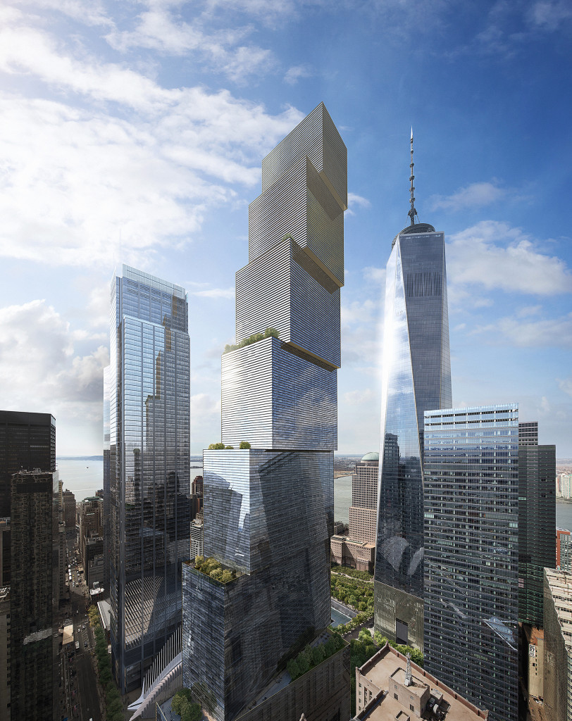 A Look At The Final WTC Skyscraper, And The Design That Was Rejected
