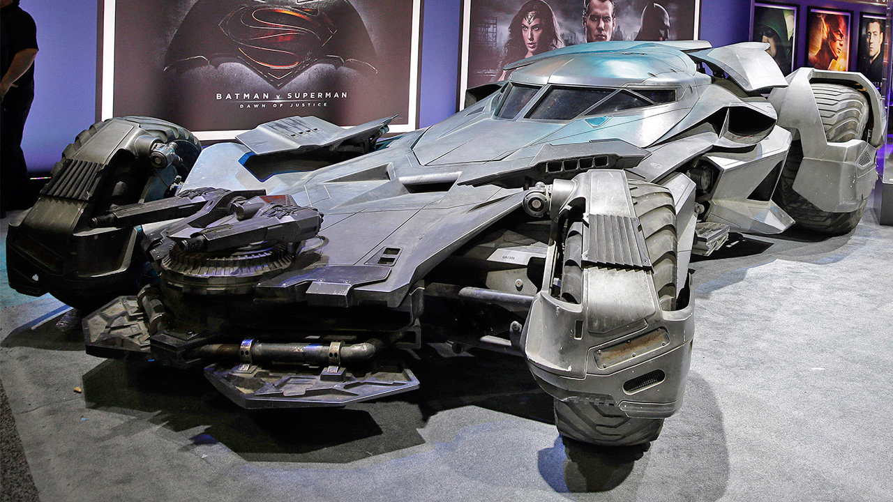 The Badass Batman V Superman Batmobile Has Officially Been Revealed