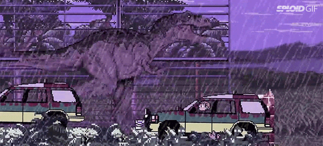 Jurassic Park In 8-Bit Is A Better Movie Than Any Of Its Sequels