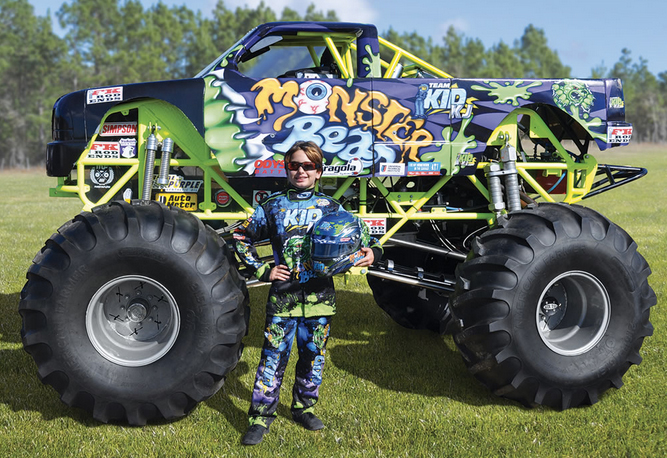 For $125,000, You Can Buy Your Kid A Miniature Monster Truck