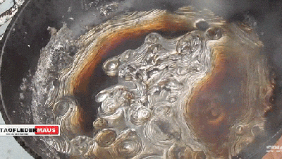 Pouring Coca Cola Into Molten Lead Creates Wild Alien Art
