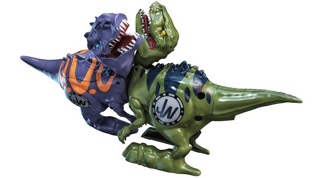 Spinning Magnetic Cores Make These Brawlasaurs Dinos Battle It Out