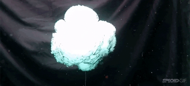 Slow-Motion Video Of A Dry Ice Bomb Exploding In Water Is Pure Awesome