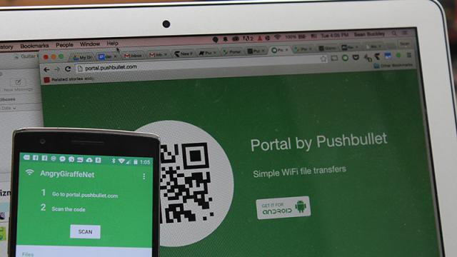 Portal Makes It Easy To Drag And Drop Files To Your Phone Wirelessly