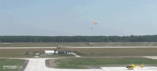 Watch A Pilot Eject From His Fighter Jet During A Crash Landing