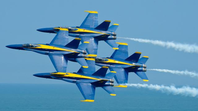 The Blue Angels Look Totally Suicidal In This Photo