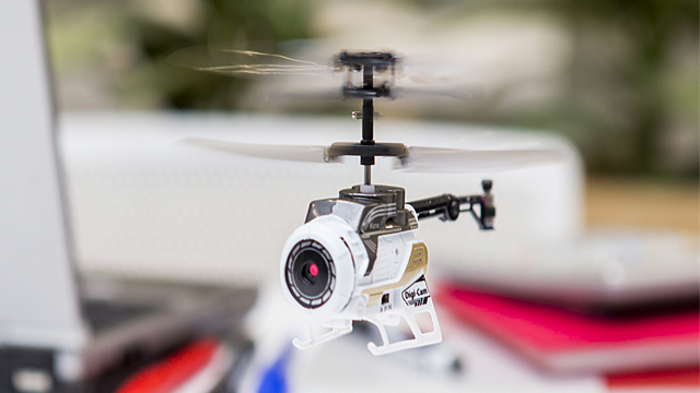 How Did They Squeeze A Camera Into This Tiny RC Helicopter?