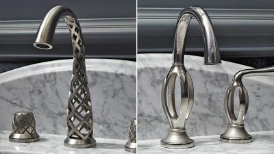 These Impossibly Twisted 3D-Printed Taps Somehow Actually Work