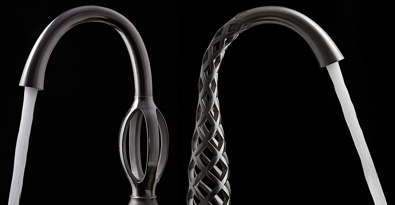 These Impossibly Twisted 3D-Printed Taps Somehow Actually Work