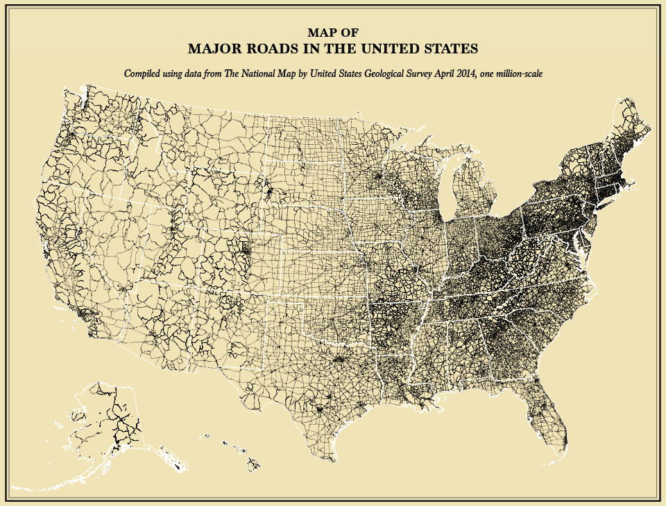 An Awesome Modern Take On The Statistical Atlas Of The United States