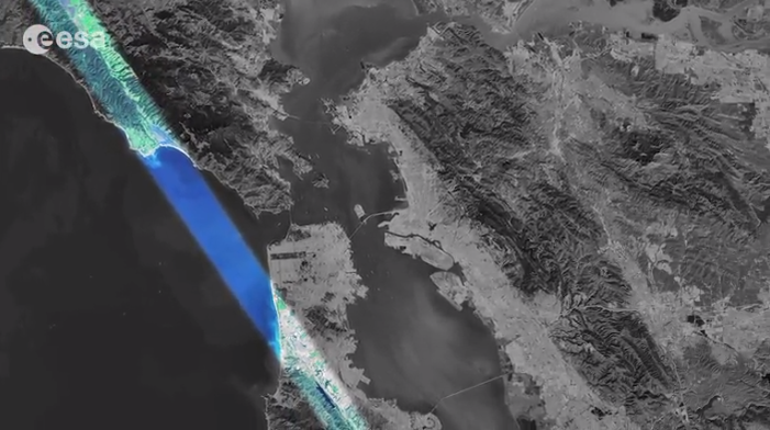 The San Francisco Bay Area From 640 Kilometres Above The Earth’s Surface