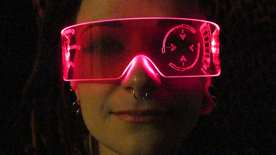 You’ll Feel Like Iron Man Wearing These Glowing Laser-Etched Shades