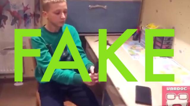 You Want To Believe, But This Kid Did Not Break His Phone With A Hammer