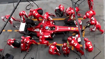 Video Compares Pit Stops In F1 Racing, NASCAR, Indy Car And More