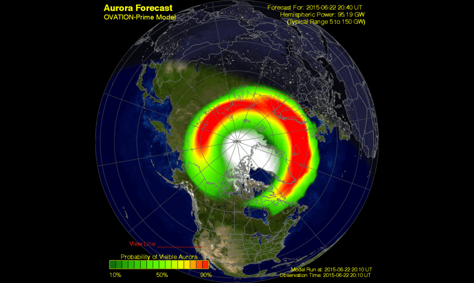 Watch For Incredible Lights In The Sky From Tonight’s Geomagnetic Storm