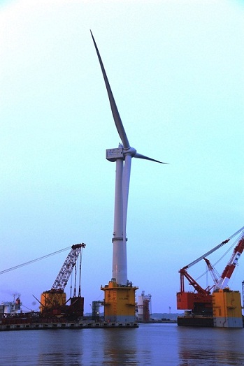 This Huge Wind Turbine Floating On Water Is Fukushima’s Energy Solution