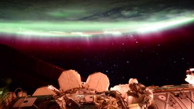 Astronaut Scott Kelly Had The Best View Of Last Night’s Bonkers Aurora