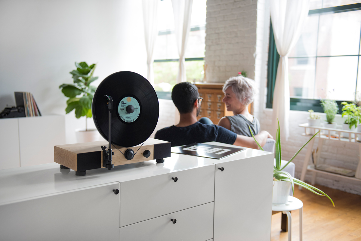 This Crazy Vertical Turntable Is The Best Way To Show Off Your Records