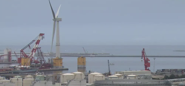 This Huge Wind Turbine Floating On Water Is Fukushima’s Energy Solution