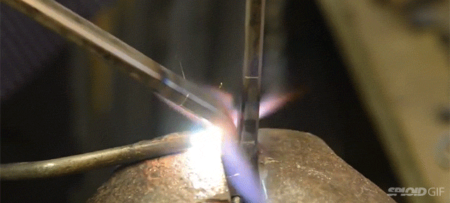 Watch A Blacksmith Masterfully Forge A Pair Of Tongs