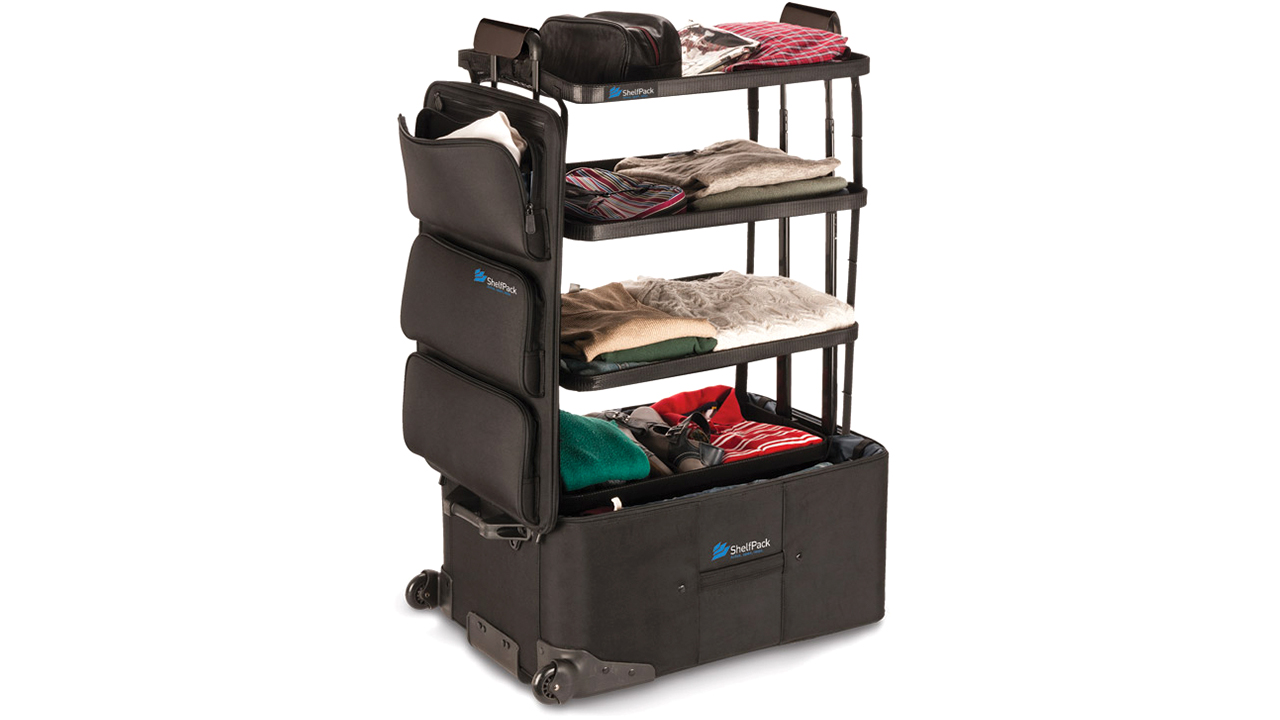 The Perfect Suitcase Transforms Into A Portable Dresser