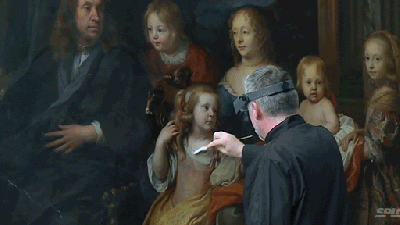How A Museum Restores A Beautiful Painting From Hundreds Of Years Ago