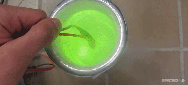Watch Liquid Nitrogen Change The Colour Of Lasers And LEDs
