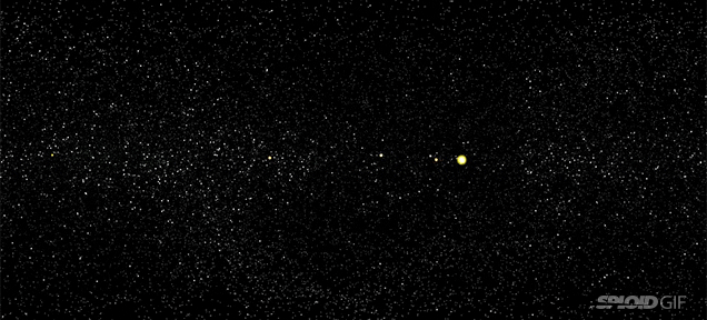 What The Sky Would Look Like If You Could See All The Asteroids