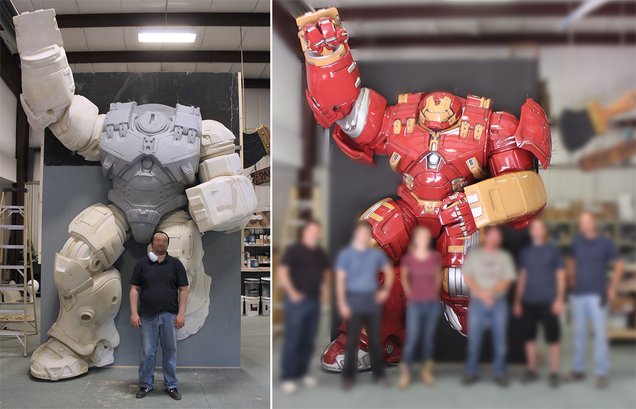 The Massive 18-Inch Titan Hero Hulkbuster Is The Size Of A Small Child