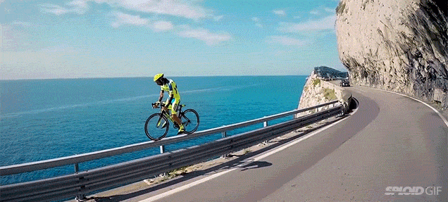 The Bike Tricks In This Video Are Impossibly Fun To See