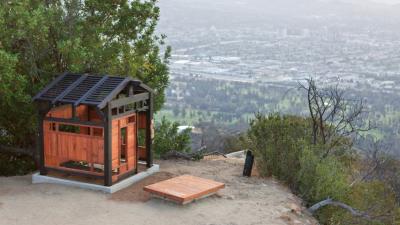 Someone Smuggled This Teahouse Into A Park Without Anyone Noticing