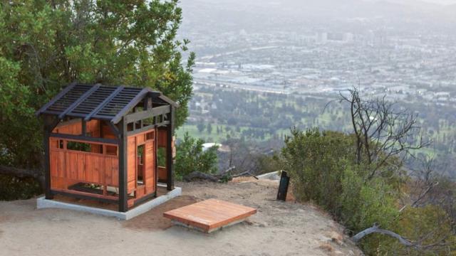 Someone Smuggled This Teahouse Into A Park Without Anyone Noticing