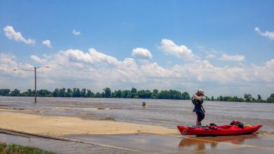 Paddling The Mississippi During Flood Season