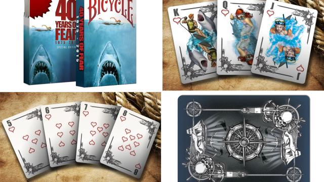 A Jaws-Themed Deck Of Cards Is Surprisingly More Beautiful Than Gory
