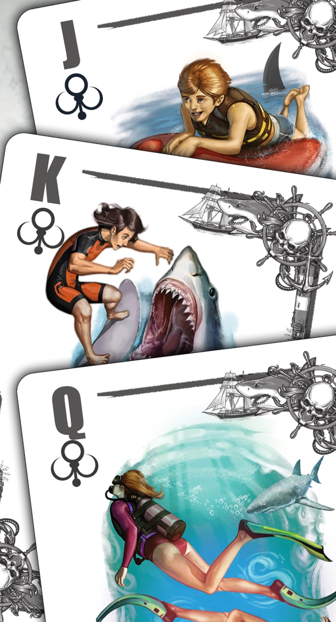 A Jaws-Themed Deck Of Cards Is Surprisingly More Beautiful Than Gory