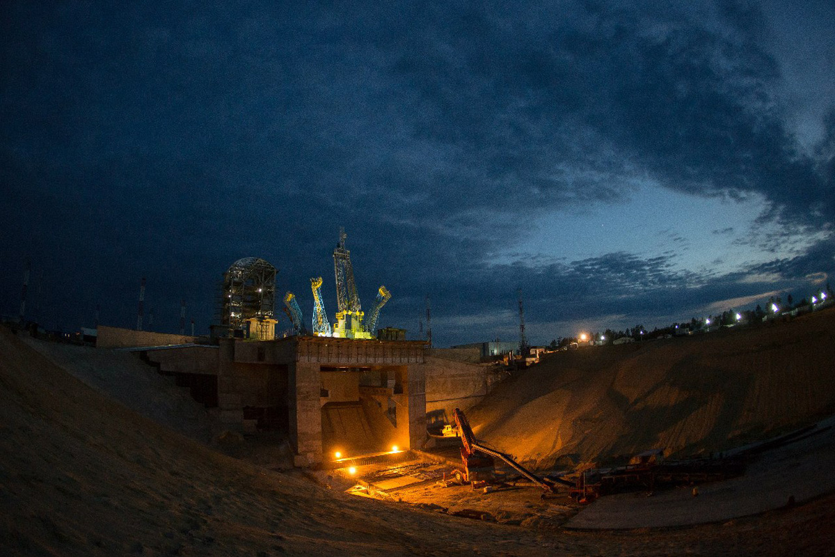 Check Out Russia’s New Spaceport As It’s Being Built