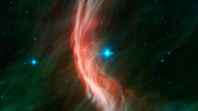 A Runaway Star Makes An Interstellar Bow Wave