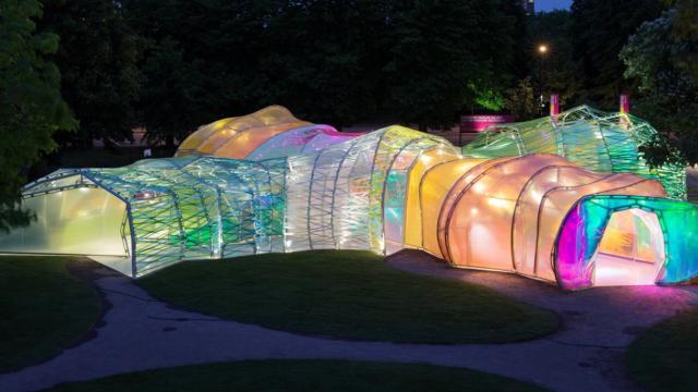 I Want To Live In This Colourful Maze Made From Sheets Of Plastic