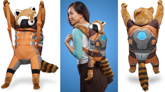 The Perfect Groot Costume Starts With This Rocket Raccoon Backpack