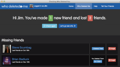 A New App Tracks Who Unfriends You On Facebook. Do You Care?