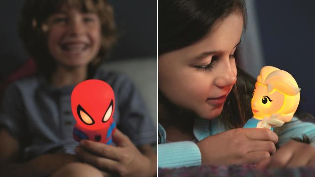 Philips’ New Lights Are Glowing Versions Of Elsa, Olaf And Spider-Man