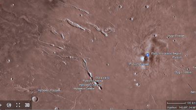 Explore Every Canyon And Volcano On Mars With NASA’s New 3D Map