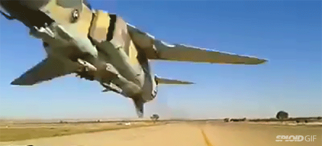 Watch A MiG-23 Fighter Jet Fly Insanely Close To The Ground
