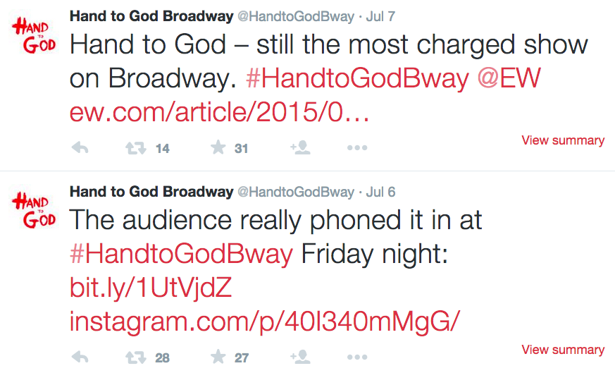 Broadway Shows Suffer Total Phone Etiquette Meltdown
